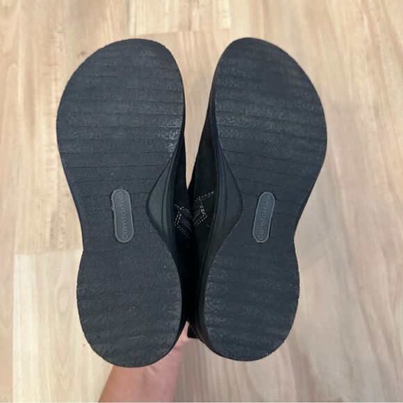 Comforting Align Lace Up Leather Boots with Side zipper - Picture 7 of 8